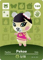 Pekoe #160 [Animal Crossing Series 2] - Amiibo Cards