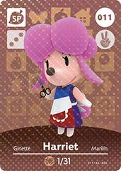 Harriet #011 [Animal Crossing Series 1] - Amiibo Cards