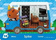 Spike #38 [Animal Crossing Welcome Amiibo] - Amiibo Cards