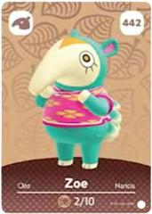 Zoe #442 [Animal Crossing Series 5] - Amiibo Cards