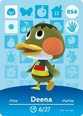 Deena #054 [Animal Crossing Series 1] - Amiibo Cards
