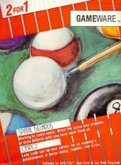 2 por 1: billar espacial y casino - Commodore 64