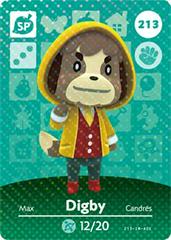 Digby #213 [Animal Crossing Series 3] - Amiibo Cards