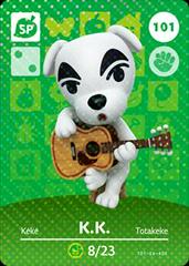 K.K. Slider #101 [Animal Crossing Series 2] - Amiibo Cards