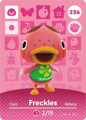 Freckles #236 [Animal Crossing Series 3] - Amiibo Cards