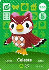 Celeste #305 [Animal Crossing Series 4] - Amiibo Cards