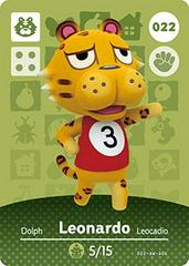 Leonardo #022 [Animal Crossing Series 1] - Amiibo Cards
