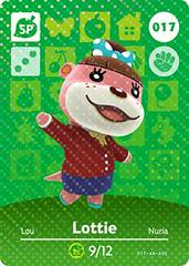 Lottie #017 [Animal Crossing Series 1] - Amiibo Cards