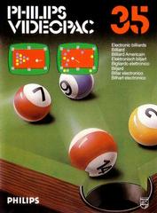 35. Electronic billiards - PAL Videopac G7000