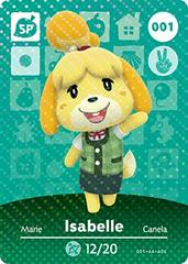 Isabelle #001 [Animal Crossing Series 1] - Amiibo Cards