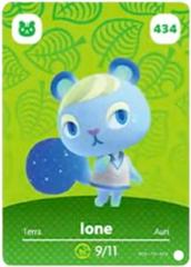 Ione #434 [Animal Crossing Series 5] - Amiibo Cards