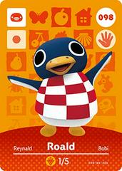 Roald #098 [Animal Crossing Series 1] - Amiibo Cards