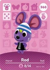 Rod #360 [Animal Crossing Series 4] - Amiibo Cards