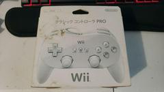 White Wii Classic Controller Pro - JP Wii