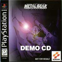 Metal Gear Solid: VR Missions Demo CD - Playstation