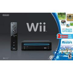 Nintendo Wii Sports & Wii Sports Resort Black Console - Wii