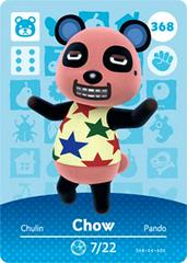 Chow #368 [Animal Crossing Series 4] - Amiibo Cards