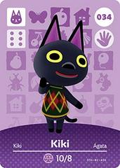 Kiki #034 [Animal Crossing Series 1] - Amiibo Cards