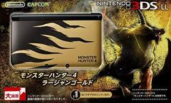 Nintendo 3DS LL Monster Hunter 4 Rajan Gold Limited Edition - JP Nintendo 3DS