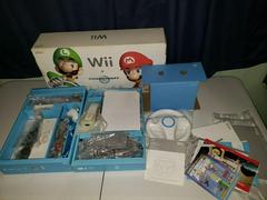 Nintendo Wii System [Mario Kart White Bundle ] - Wii