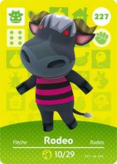 Rodeo #227 [Animal Crossing Series 3] - Amiibo Cards