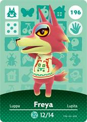 Freya #196 [Animal Crossing Series 2] - Amiibo Cards