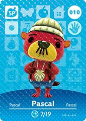 Pascal #010 [Animal Crossing Series 1] - Amiibo Cards
