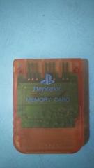 PS1 Memory Card [Clear Red] - Playstation