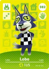 Lobo #382 [Animal Crossing Series 4] - Amiibo Cards