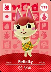 Felicity #119 [Animal Crossing Series 2] - Amiibo Cards