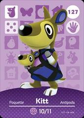 Kitt #127 [Animal Crossing Series 2] - Amiibo Cards