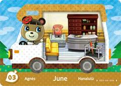 June #03 [Animal Crossing Welcome Amiibo] - Amiibo Cards