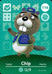 Chip #116 [Animal Crossing Series 2] - Amiibo Cards