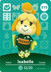 Isabelle #215 [Animal Crossing Series 3] - Amiibo Cards