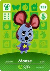Moose #157 [Animal Crossing Series 2] - Amiibo Cards