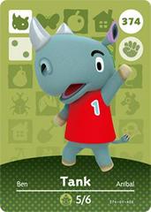 Tank #374 [Animal Crossing Series 4] - Amiibo Cards