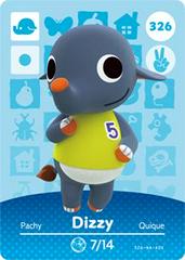 Dizzy #326 [Animal Crossing Series 4] - Amiibo Cards