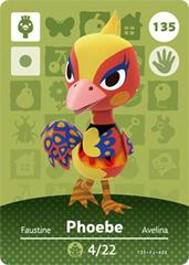 Phoebe #135 [Animal Crossing Series 2] - Amiibo Cards
