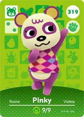 Pinky #319 [Animal Crossing Series 4] - Amiibo Cards