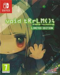 Void TRrLM(); //Void Terrarium [Limited Edition] - PAL Nintendo Switch