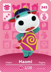 Naomi #345 [Animal Crossing Series 4] - Amiibo Cards