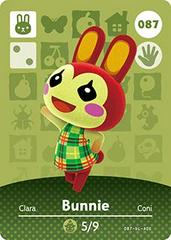 Bunnie #087 [Animal Crossing Series 1] - Amiibo Cards