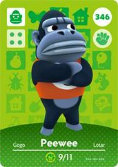 Peewee #346 [Animal Crossing Series 4] - Amiibo Cards