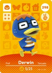 Derwin #298 [Animal Crossing Series 3] - Amiibo Cards
