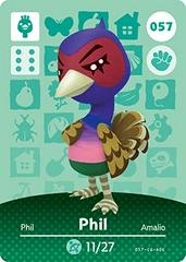 Phil #057 [Animal Crossing Series 1] - Amiibo Cards