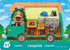 Leopold #37 [Animal Crossing Welcome Amiibo] - Amiibo Cards