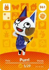 Purrl #361 [Animal Crossing Series 4] - Amiibo Cards