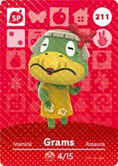 Grams #211 [Animal Crossing Series 3] - Amiibo Cards