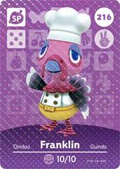 Franklin #216 [Animal Crossing Series 3] - Amiibo Cards