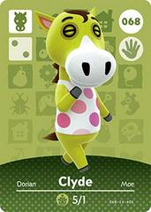Clyde #068 [Animal Crossing Series 1] - Amiibo Cards